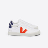 CAMPO LEATHER WHITE ORANGE FLUO — 1