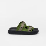 ARPOADOR SUEDE MILITAR KAKI BLACK — 1