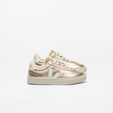 VOLLEY ELASTIC LACES LEATHER PLATINE WHITE — 1