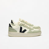 V-10 LEATHER PURE BLACK CLAY — 1