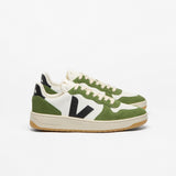 V-10 LEATHER WHITE BLACK MILITAR — 1