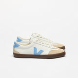 VOLLEY LEATHER WHITE AQUA BARK — 1