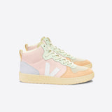 V-15 LEATHER PETALE WHITE MULTICO — 1