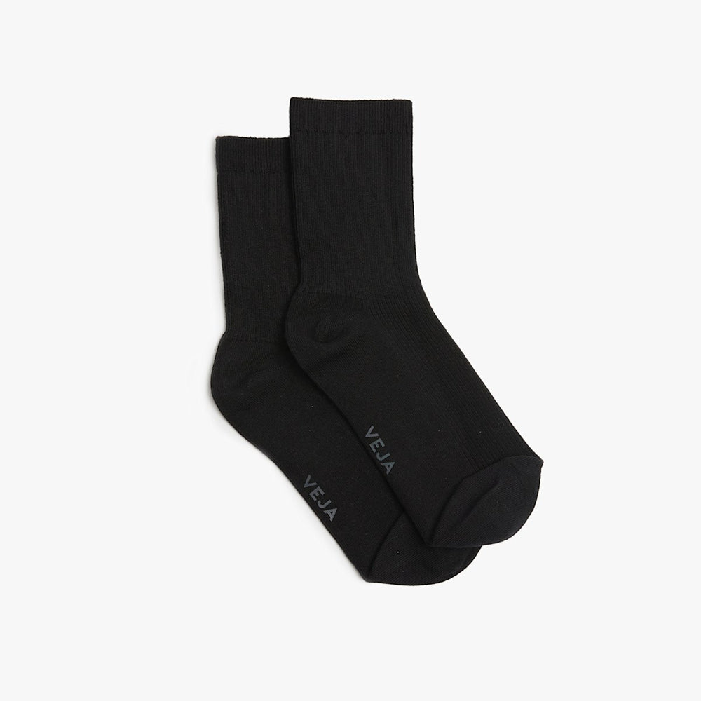 EVERYDAY SOCKS COTTON JET BLACK — 1
