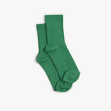 EVERYDAY SOCKS COTTON MEDIUM GREEN — 1