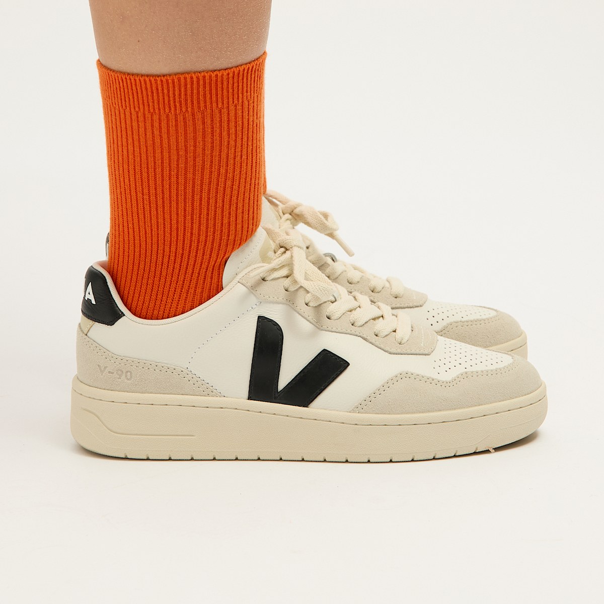 EVERYDAY SOCKS COTTON JAFFA ORANGE — 2