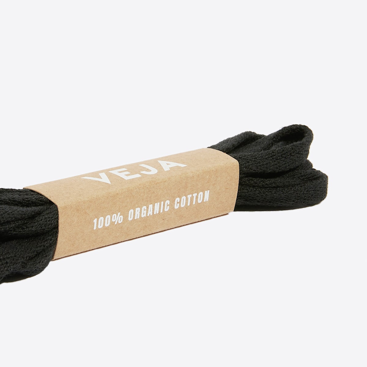 LACES ORGANIC COTTON BLACK — 2