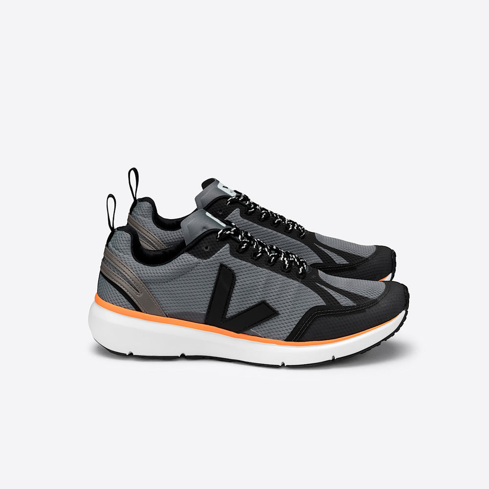 CONDOR 2 ALVEOMESH CONCRETE BLACK NEON ORANGE — 1
