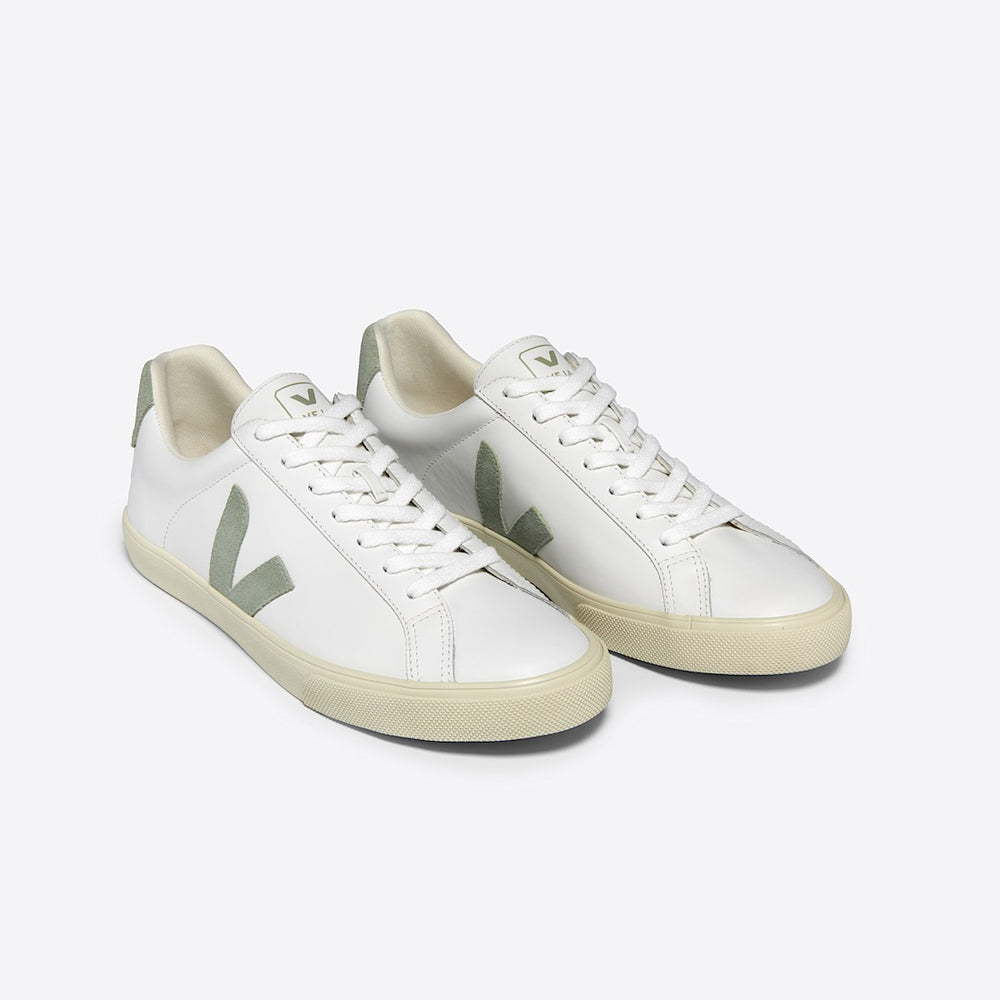 ESPLAR LEATHER WHITE CLAY — 2