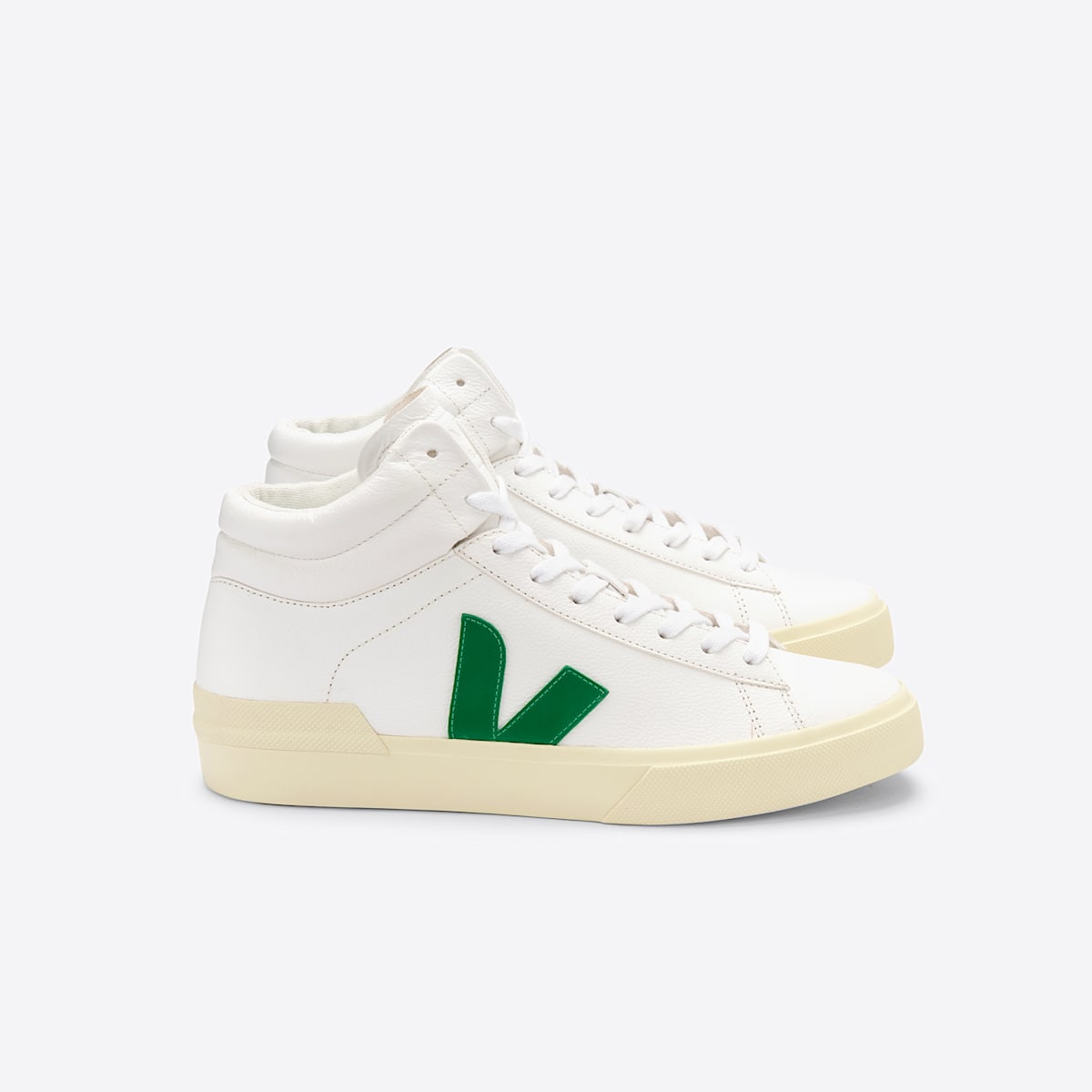 MINOTAUR LEATHER WHITE EMERAUDE BUTTER — 1
