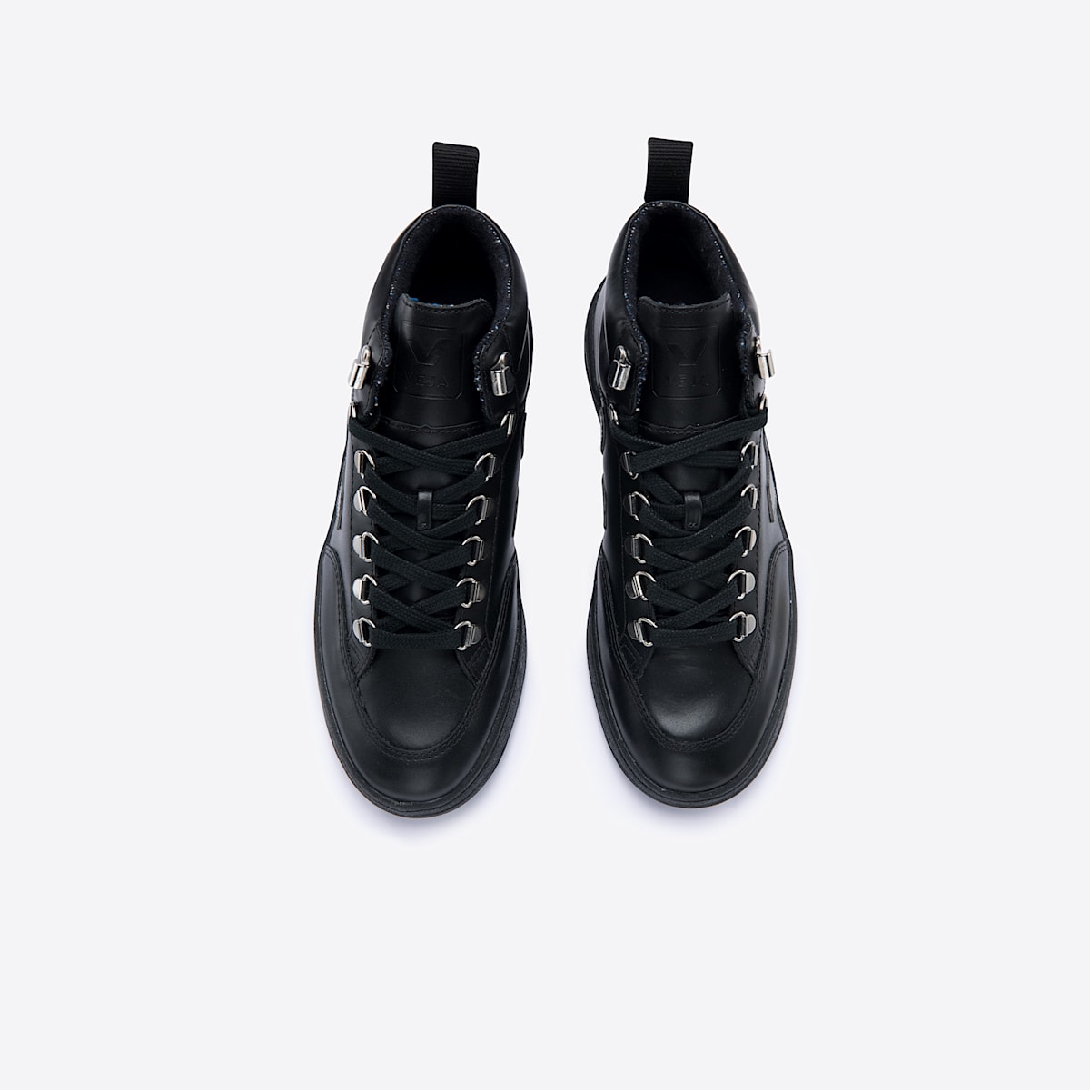 RORAIMA LEATHER BLACK GRAFITE BLACK SOLE — 2