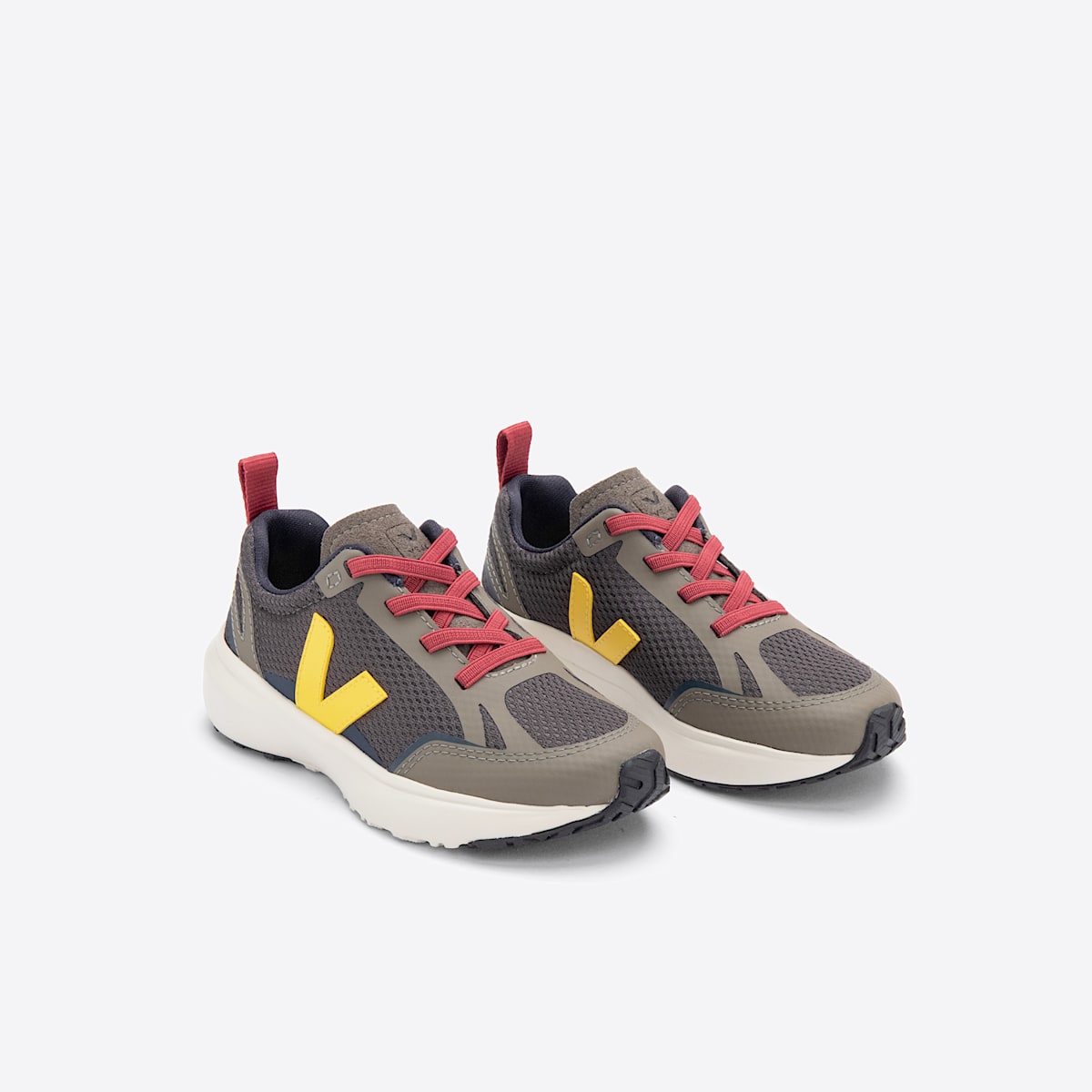 CANARY ELASTIC LACES ALVEOMESH GRAFITE TONIC — 2