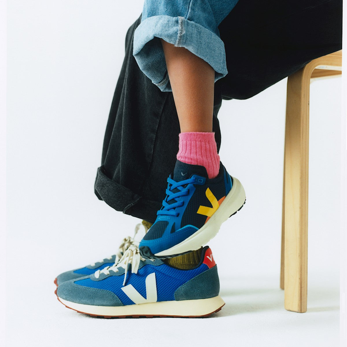 CANARY ELASTIC LACES ALVEOMESH NAUTICO TONIC — 5