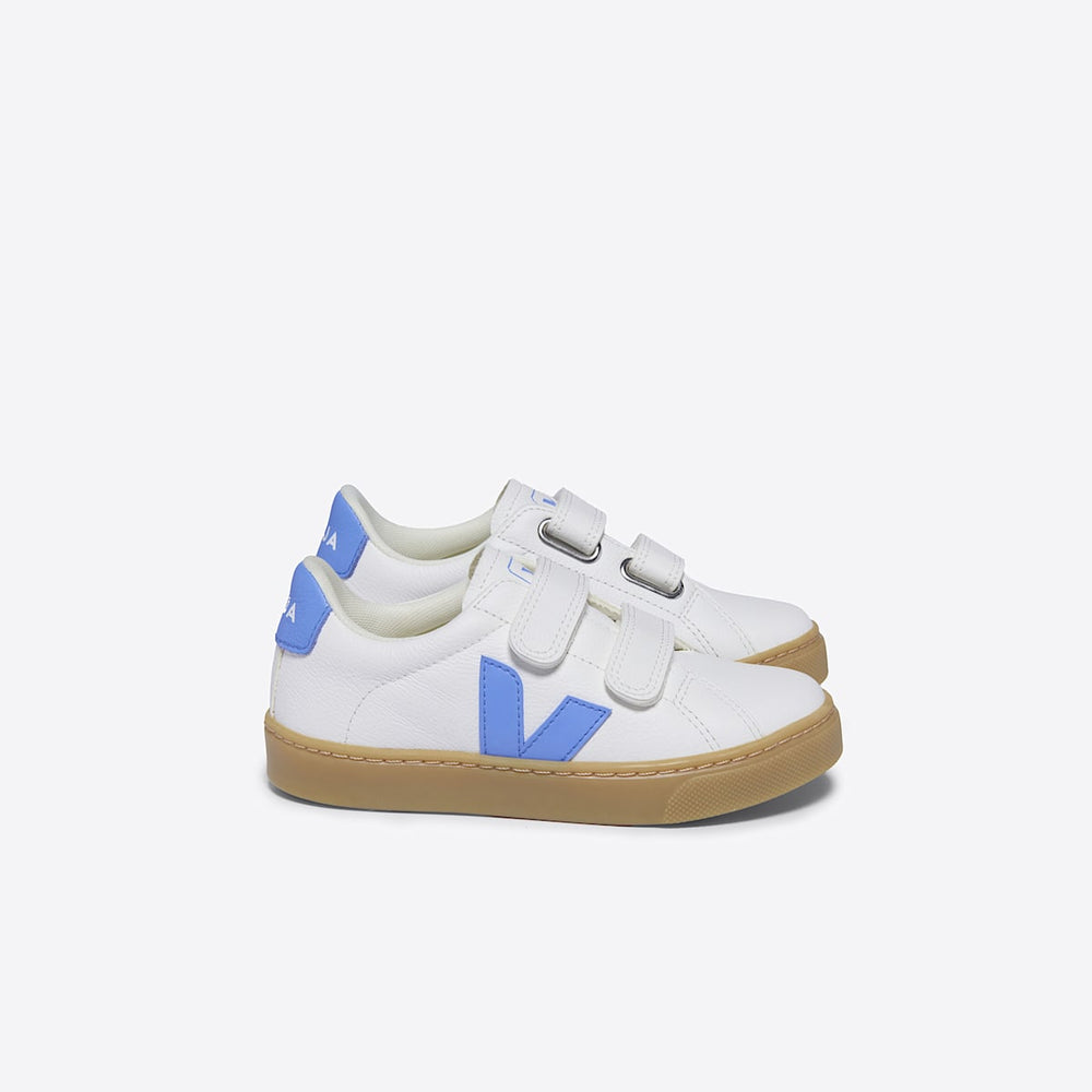 ESPLAR LEATHER WHITE AQUA NATURAL — 1