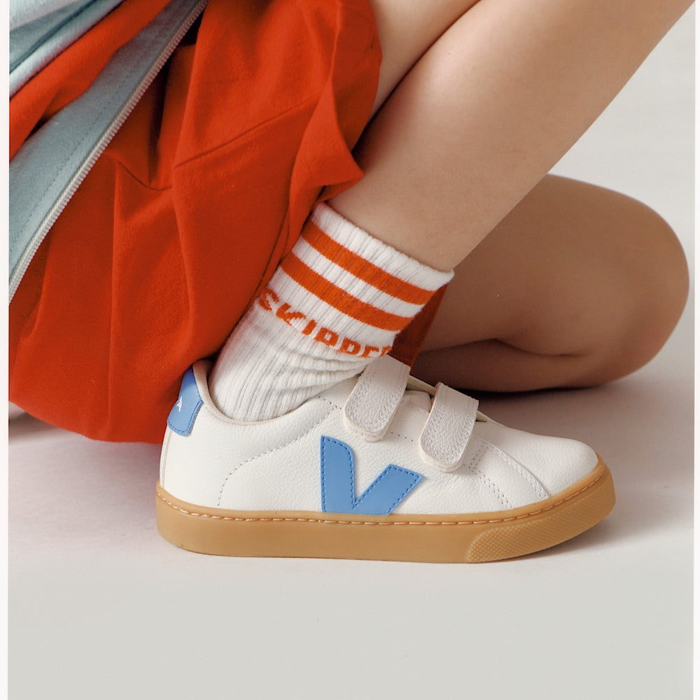 ESPLAR LEATHER WHITE AQUA NATURAL — 2
