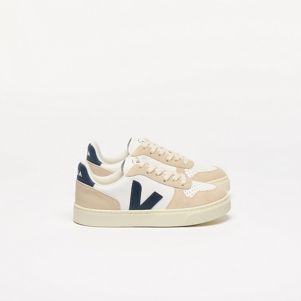 V-10 LEATHER WHITE NAUTICO ALMOND — 1