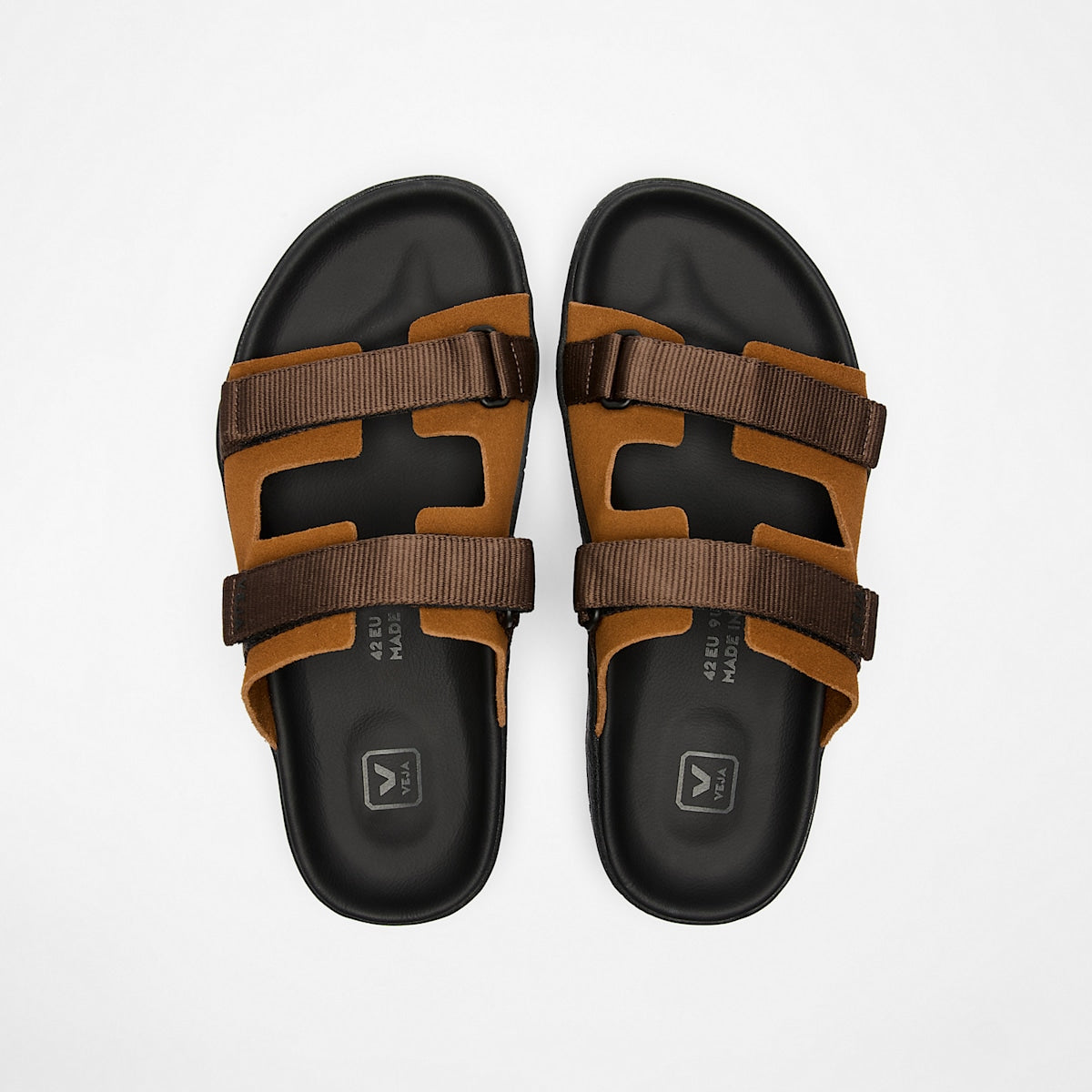 ARPOADOR SUEDE COGNAC EAGLE BLACK — 2