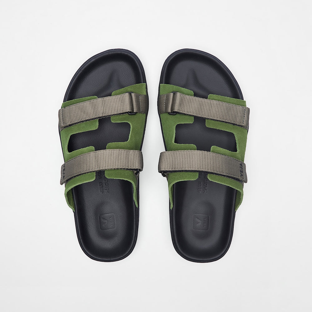 ARPOADOR SUEDE MILITAR KAKI BLACK — 2