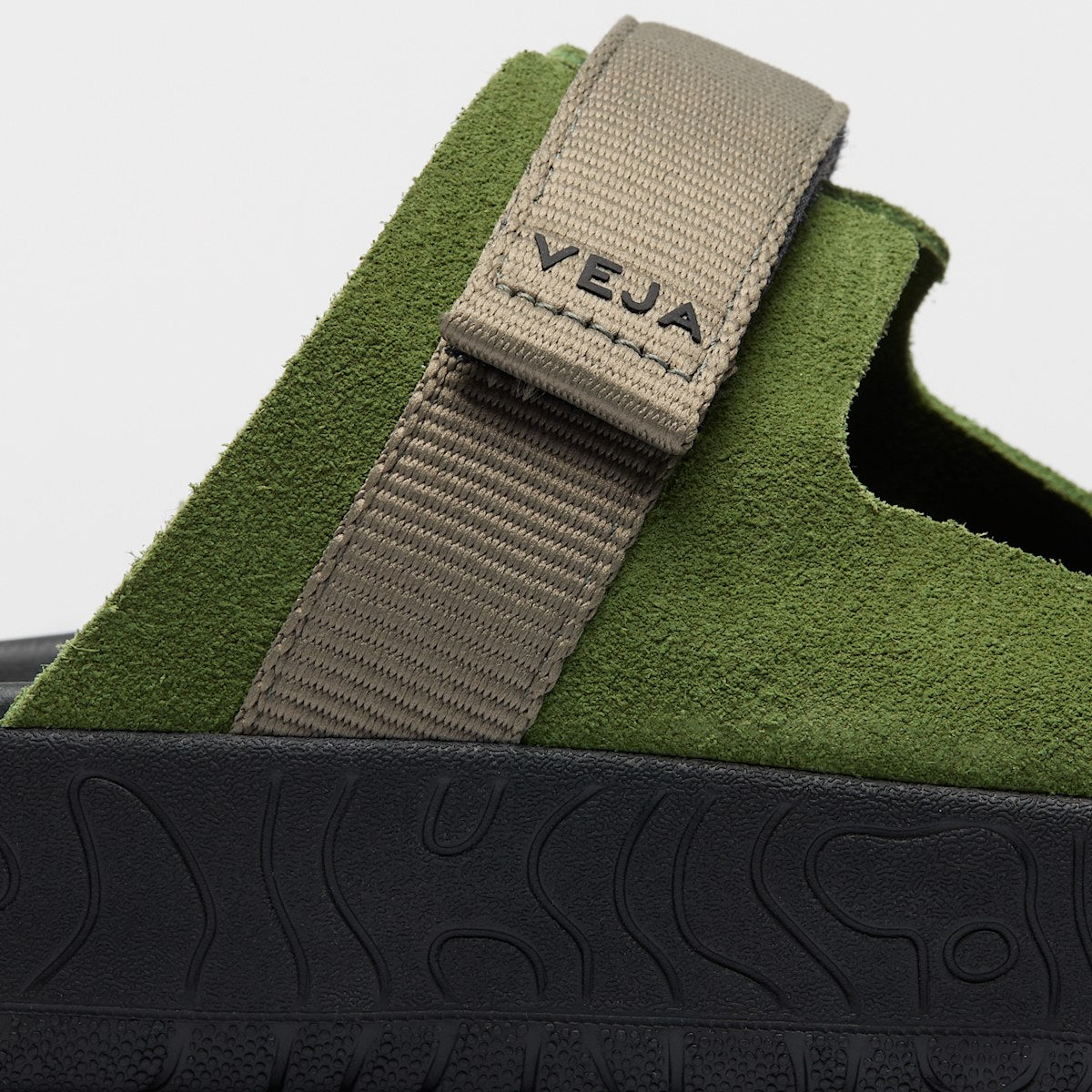 ARPOADOR SUEDE MILITAR KAKI BLACK — 3