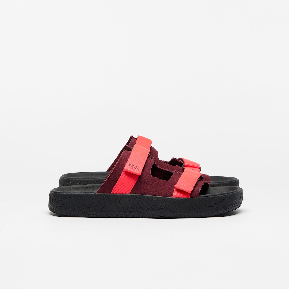 ARPOADOR SUEDE AMARANTE ROSE FLUO BLACK — 1