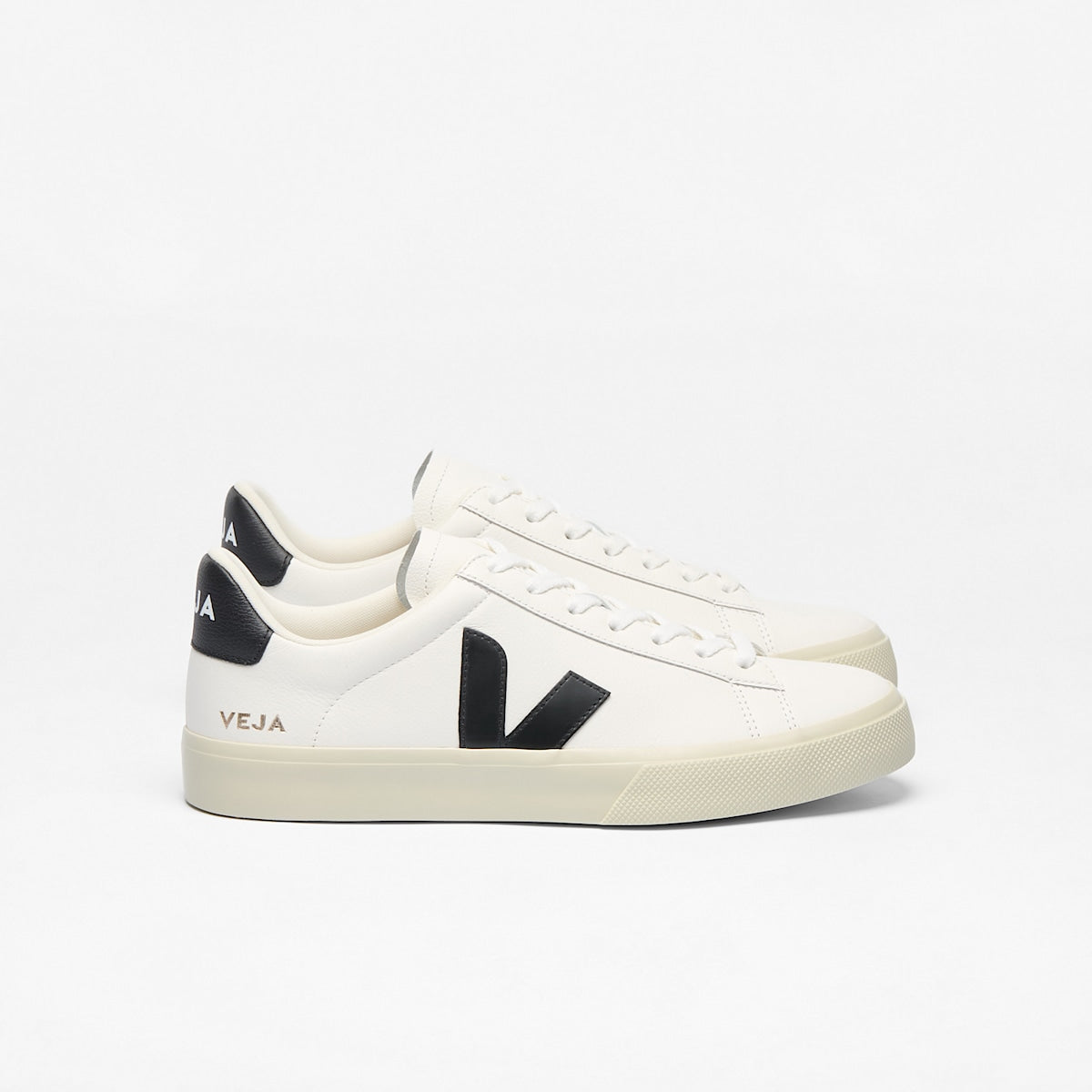 CAMPO LEATHER WHITE BLACK — 1