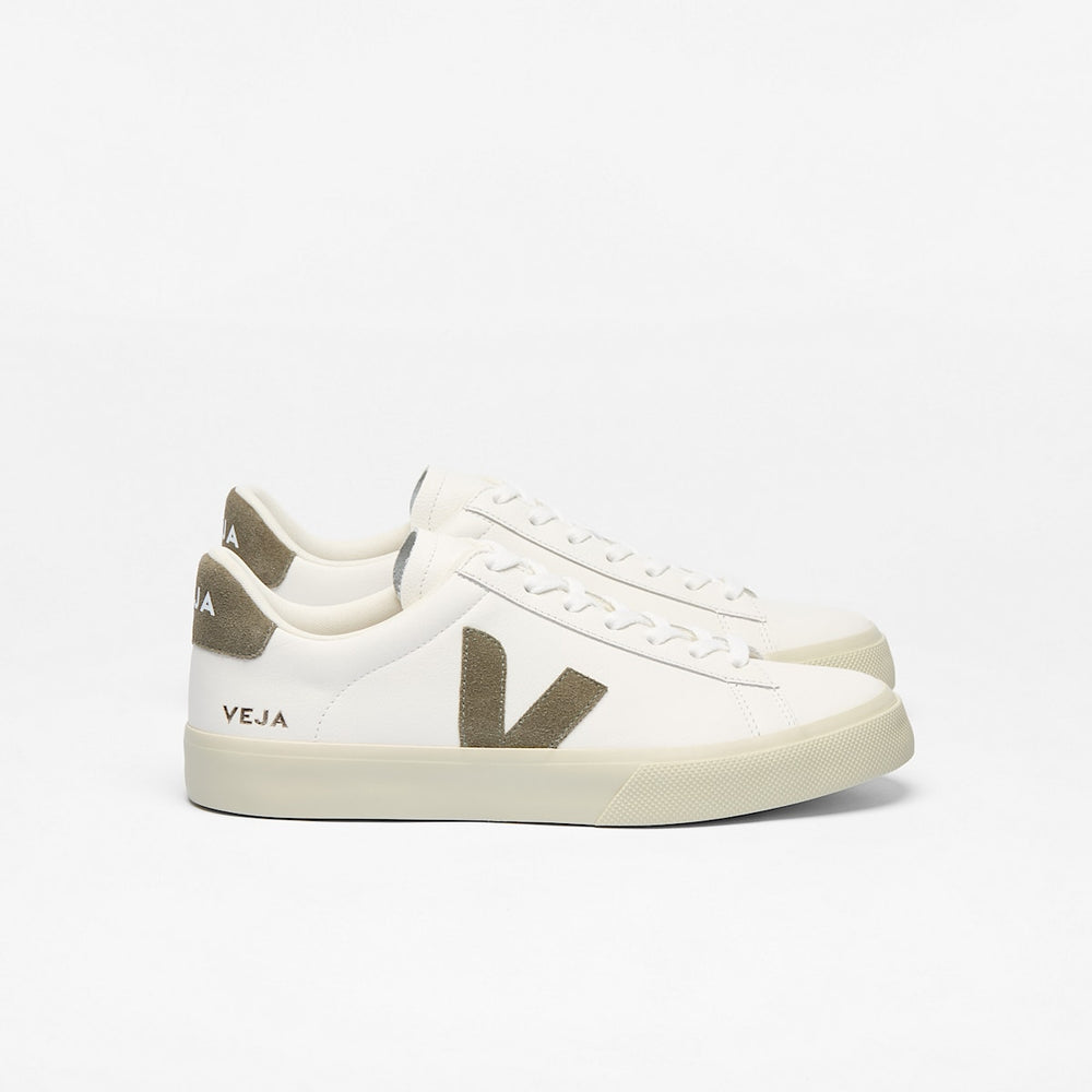 CAMPO LEATHER WHITE KAKI — 1
