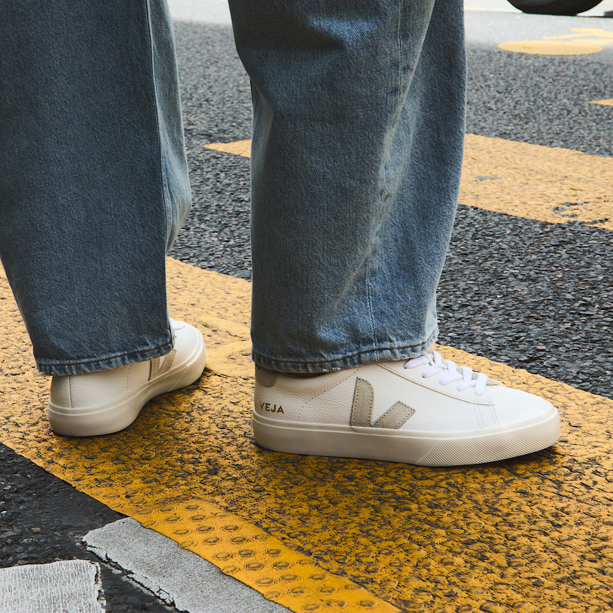 CAMPO LEATHER WHITE NATURAL — 6