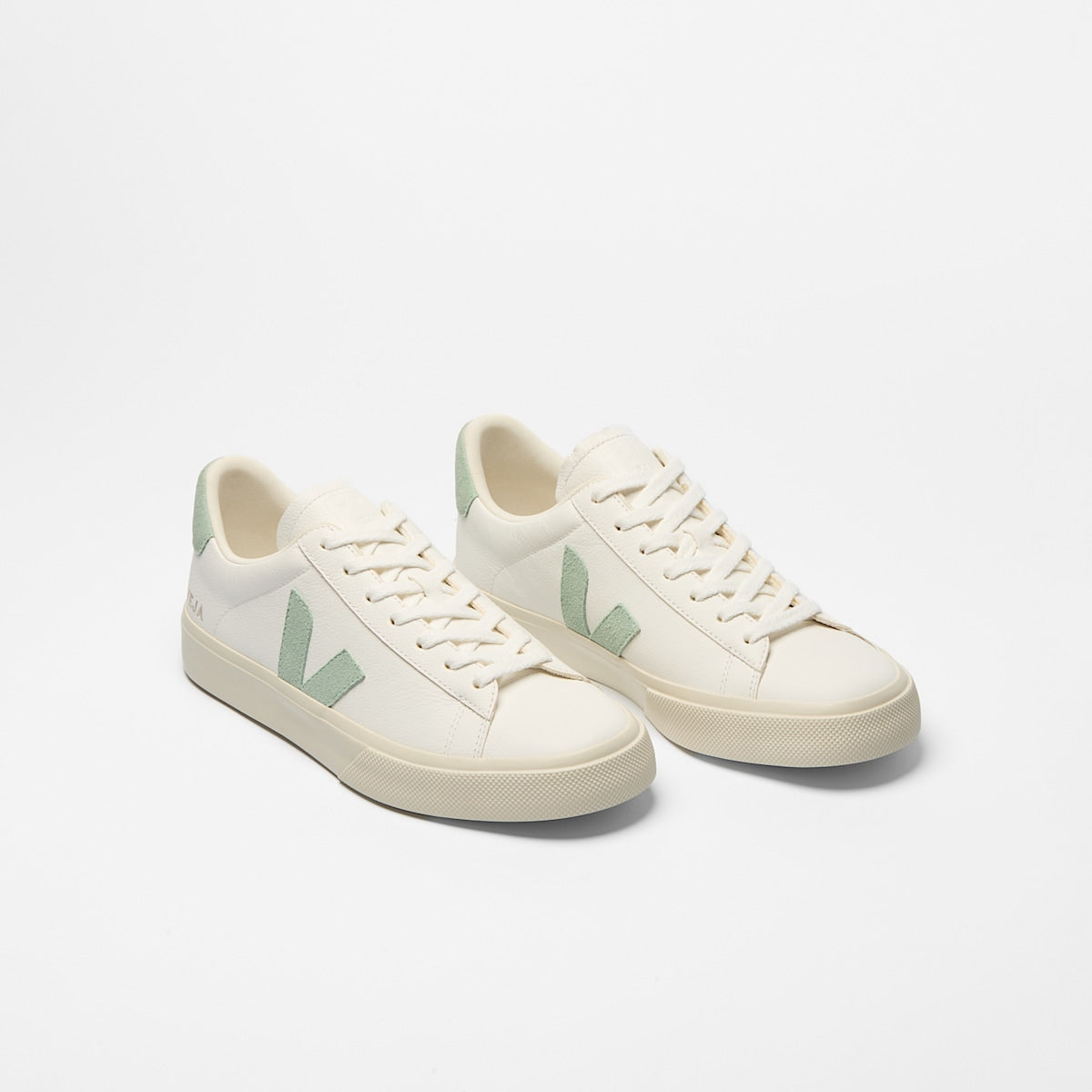 CAMPO LEATHER WHITE MATCHA — 2