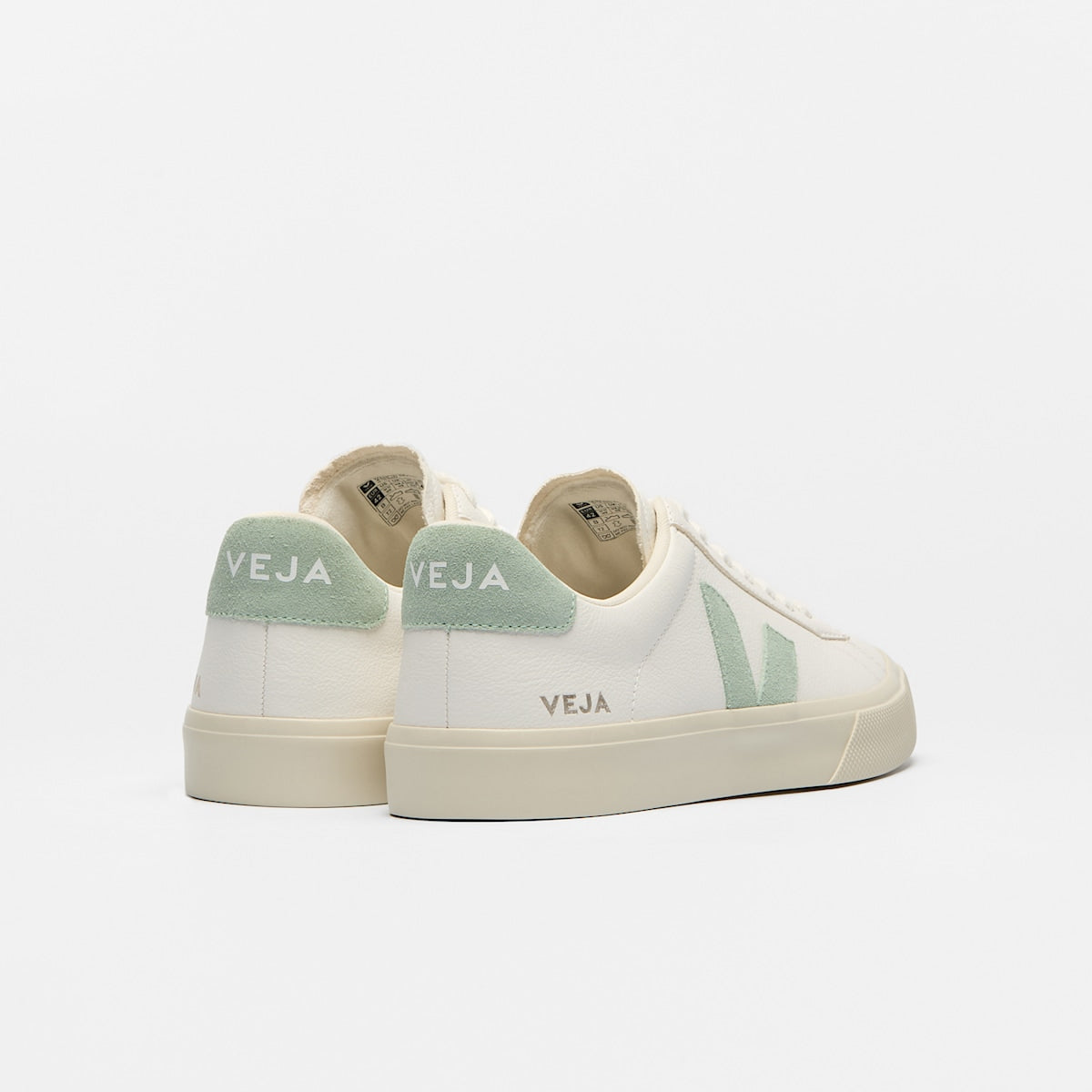 CAMPO LEATHER WHITE MATCHA — 3