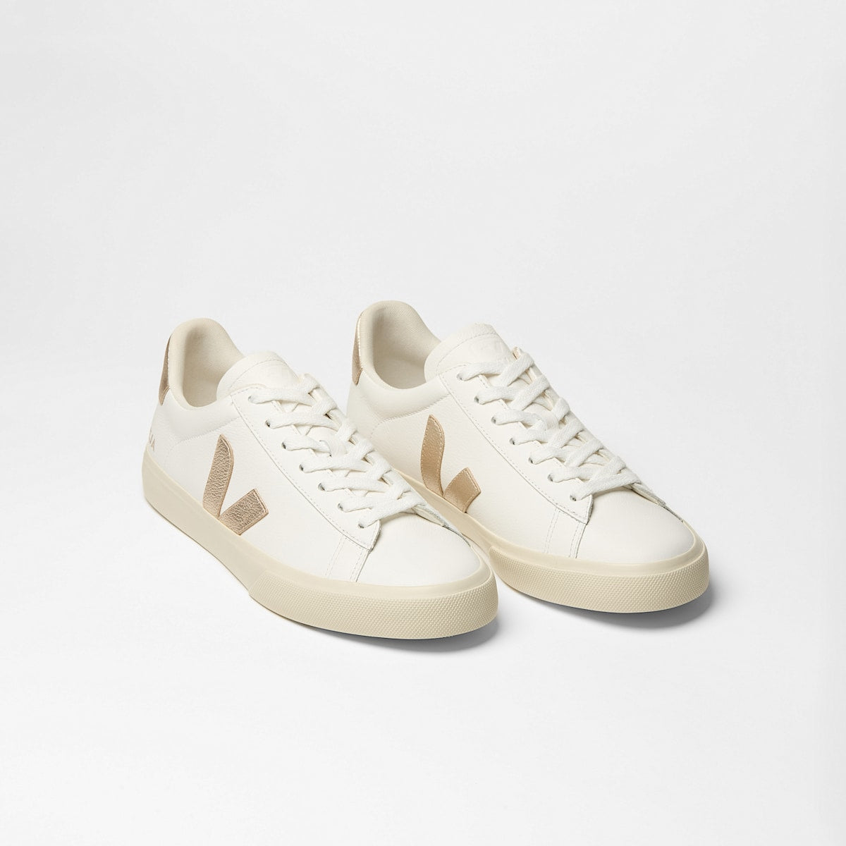 CAMPO LEATHER WHITE PLATINE — 2
