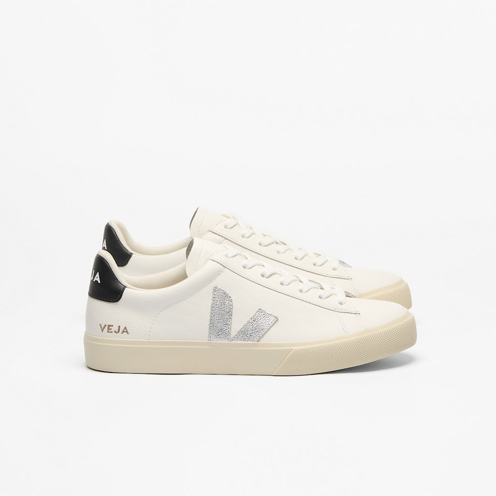 CAMPO LEATHER WHITE SILVER BLACK — 1