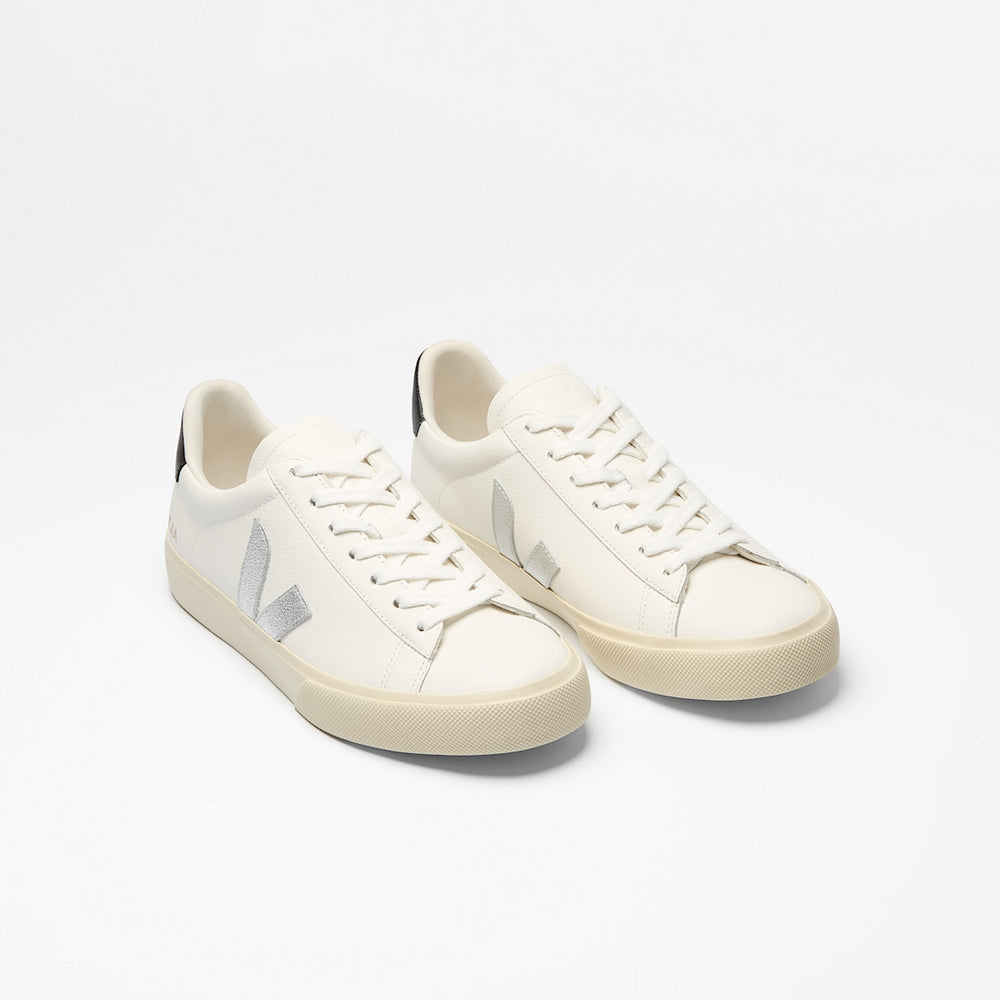 CAMPO LEATHER WHITE SILVER BLACK — 2