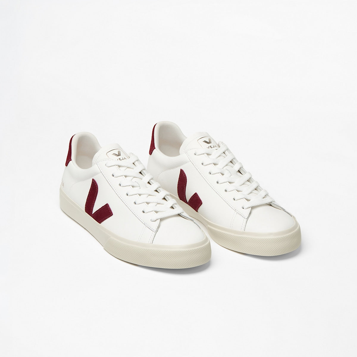 CAMPO LEATHER WHITE GRENAT — 2