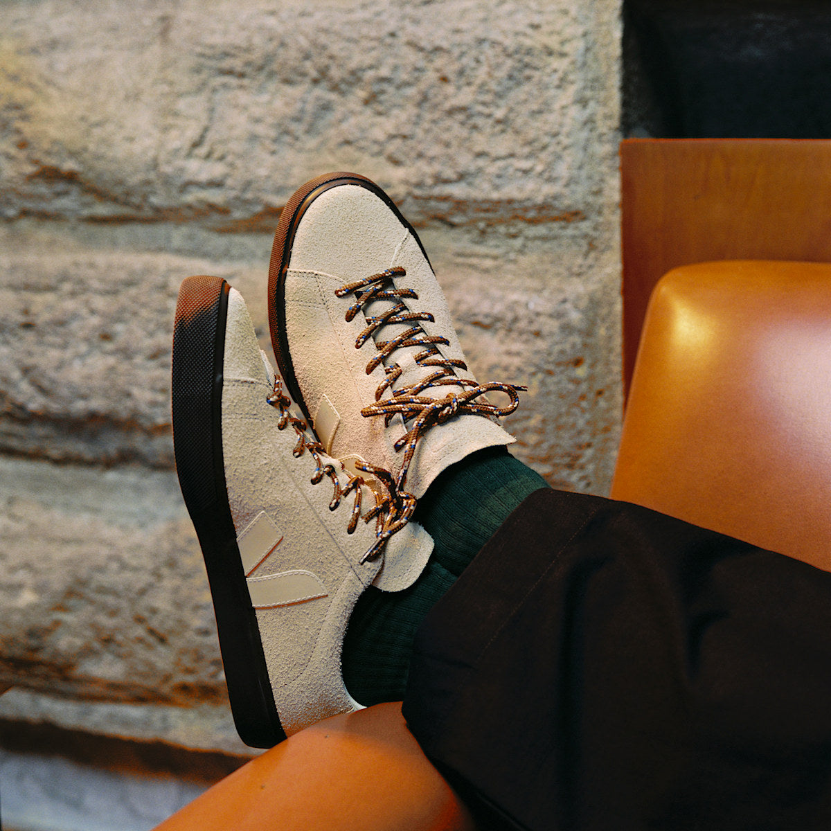 CAMPO TEXTURED SUEDE ALMOND PIERRE — 5