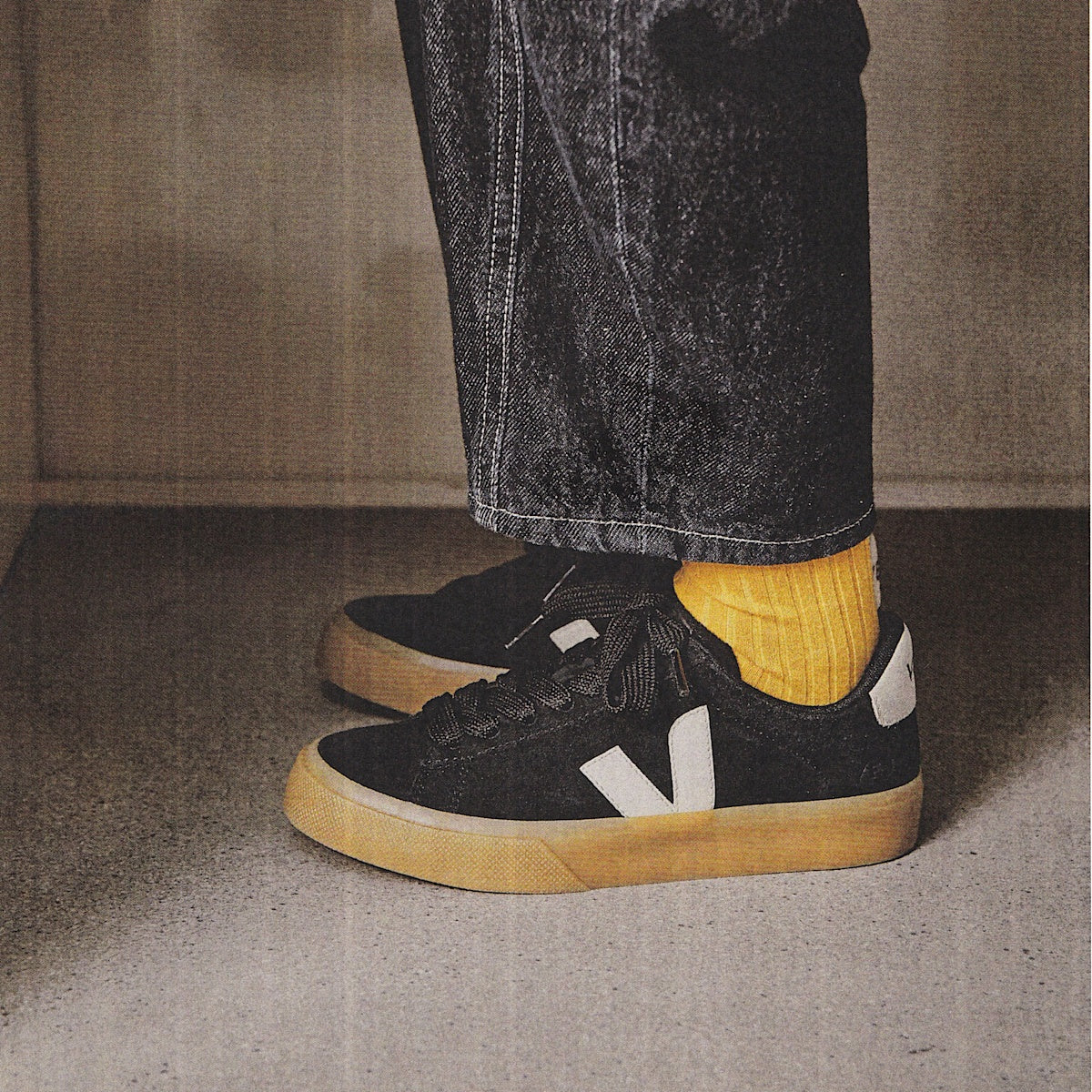 CAMPO BOLD SUEDE BLACK PIERRE — 5