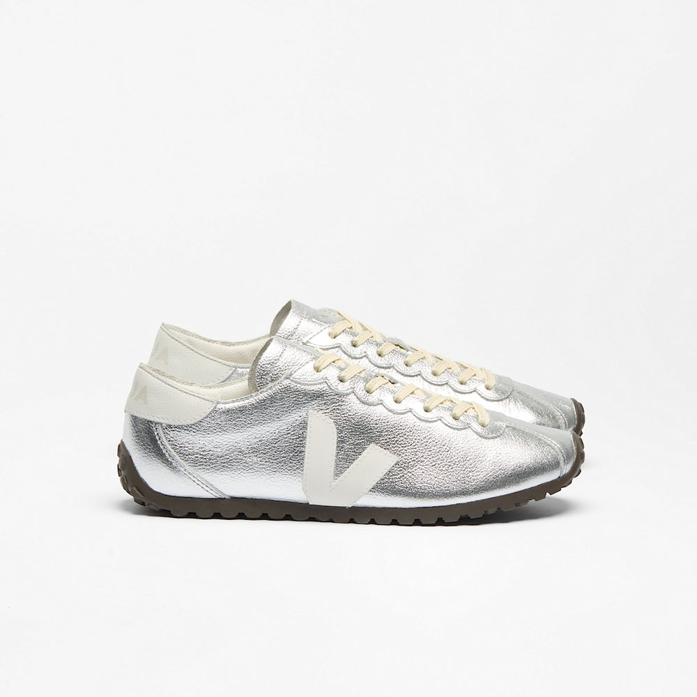 CATEYES LEATHER SILVER WHITE — 1