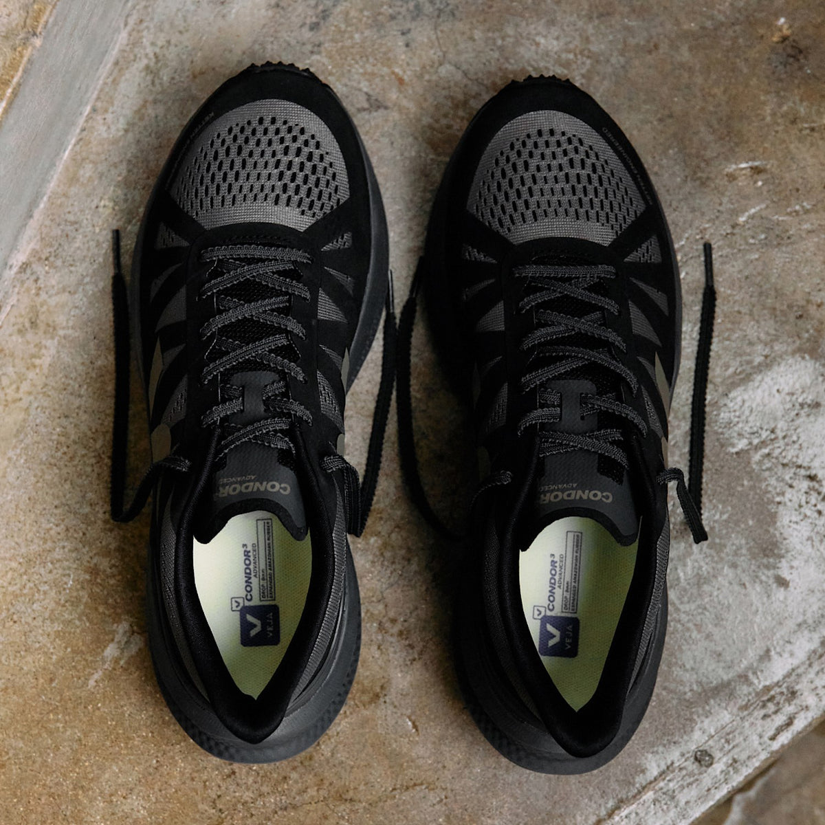 CONDOR 3 ADVANCED ENGINEERED-MESH STONE BLACK GRAFITE — 5