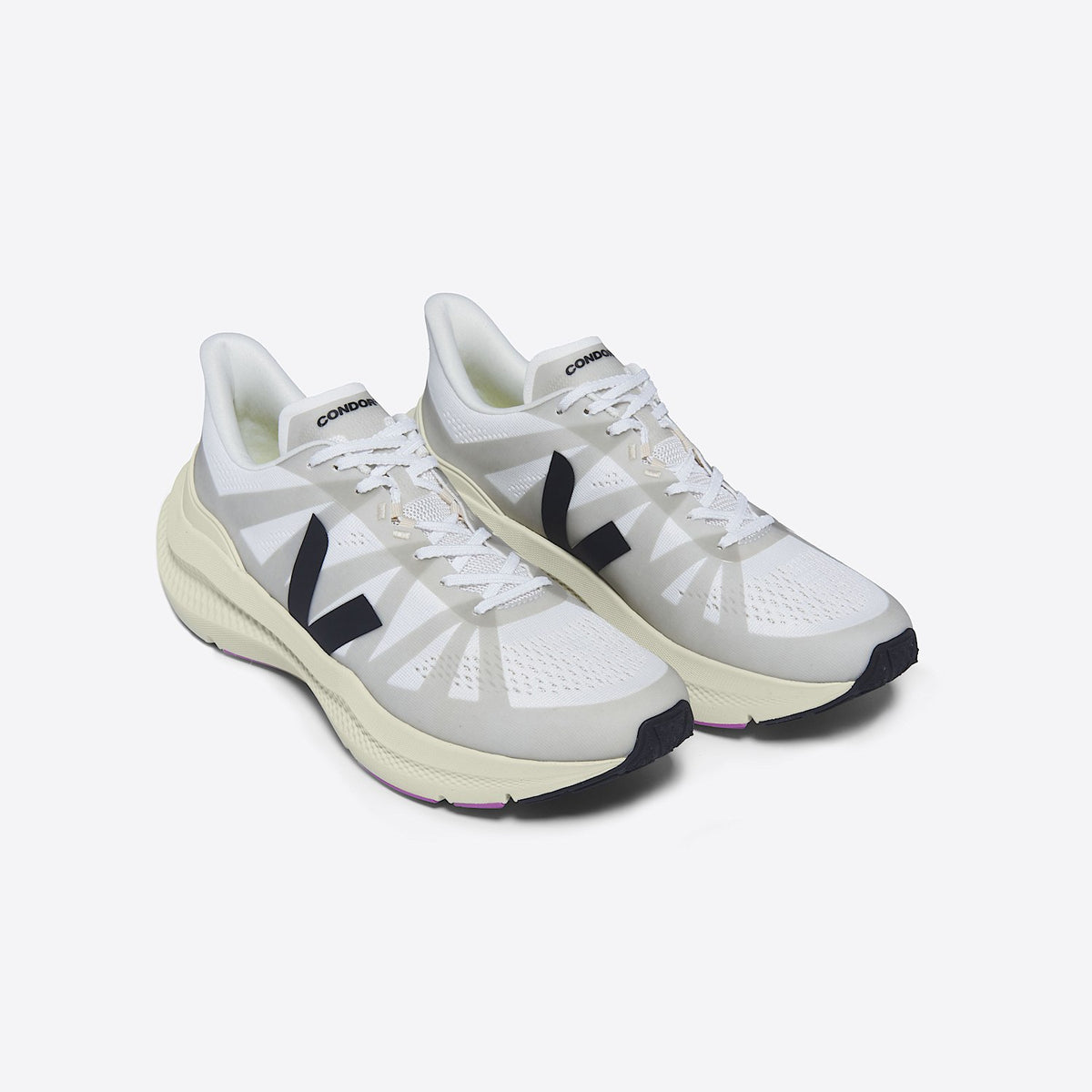 CONDOR 3 ENGINEERED-MESH WHITE BLACK — 2