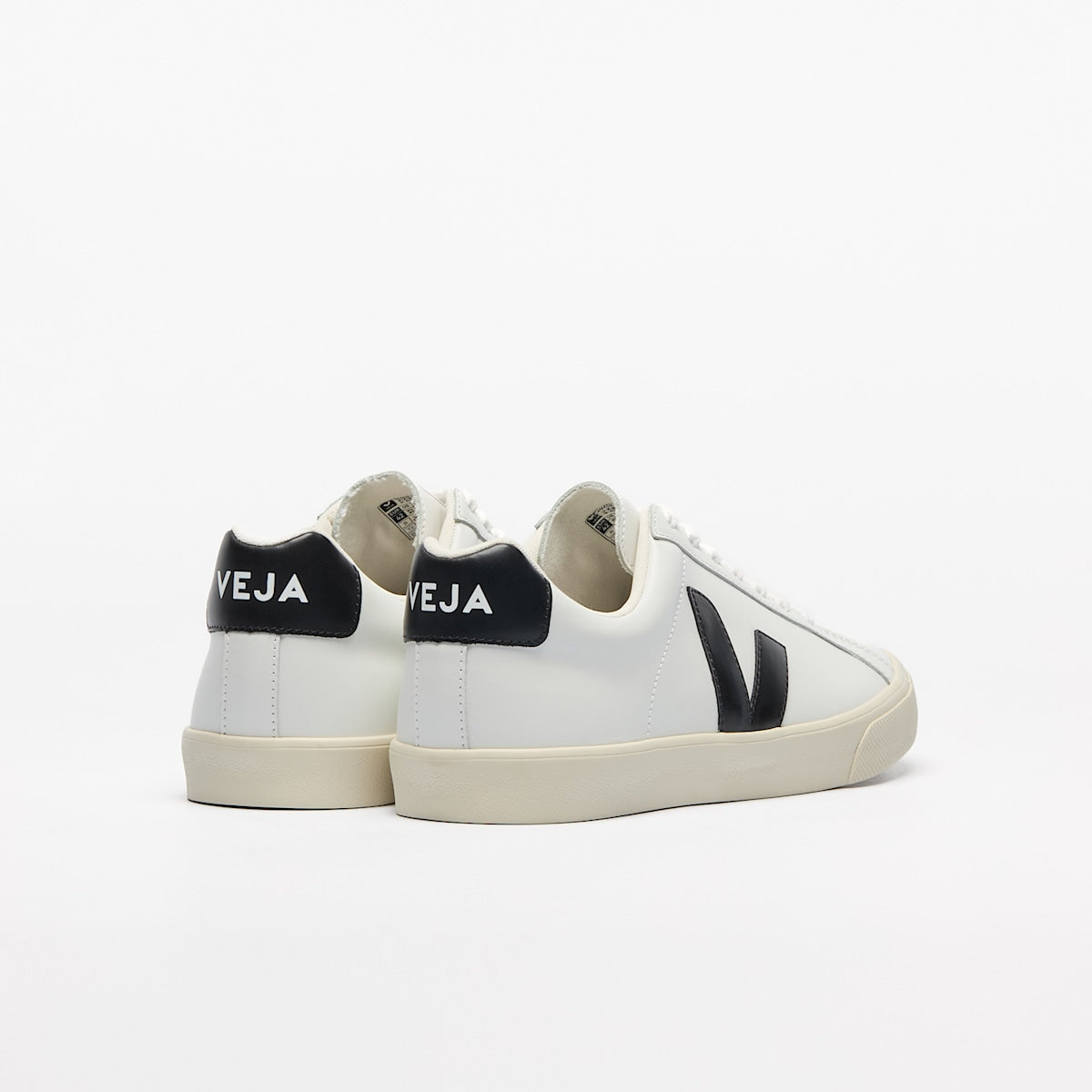 ESPLAR LEATHER WHITE BLACK — 3