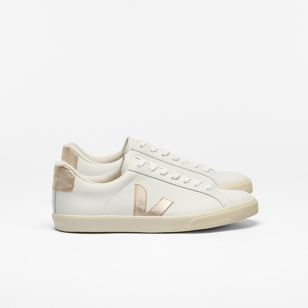 ESPLAR LEATHER WHITE PLATINE — 1
