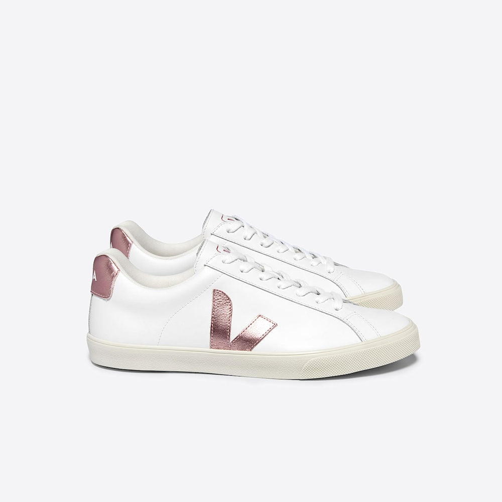ESPLAR LEATHER WHITE NACRE — 1