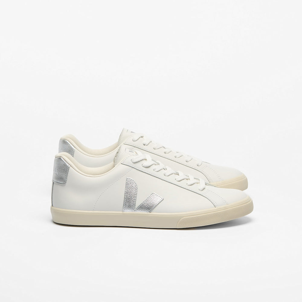 ESPLAR LEATHER WHITE SILVER — 1