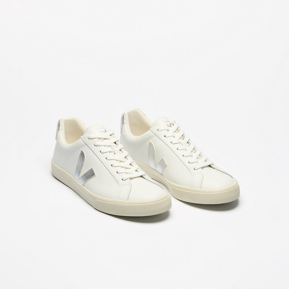 ESPLAR LEATHER WHITE SILVER — 2