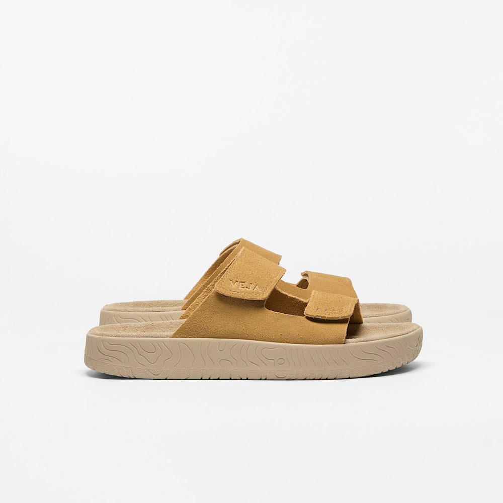 ETNA SUEDE OCRE ALMOND — 1