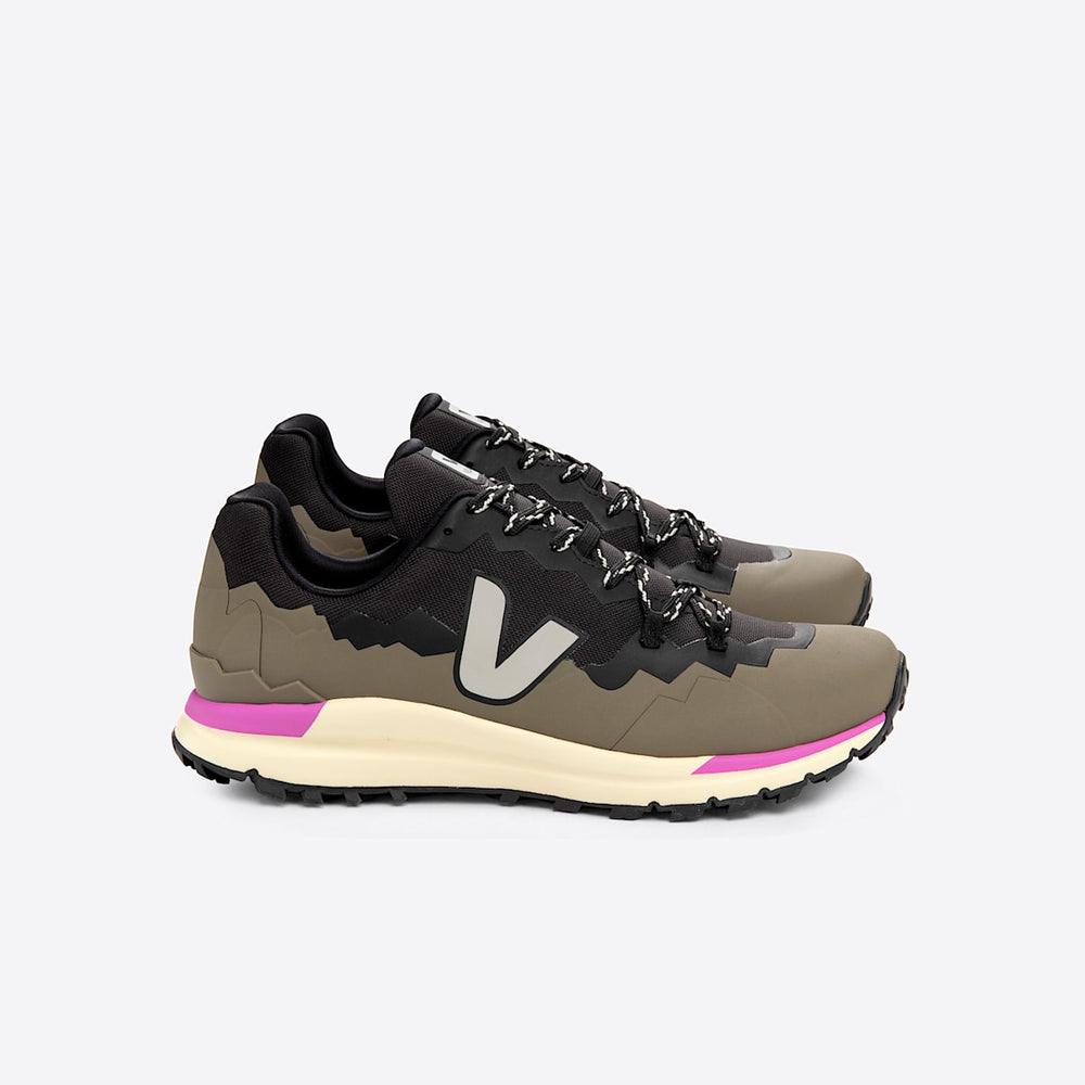 FITZ ROY TREK-SHELL BLACK OXFORD GREY KAKI — 1