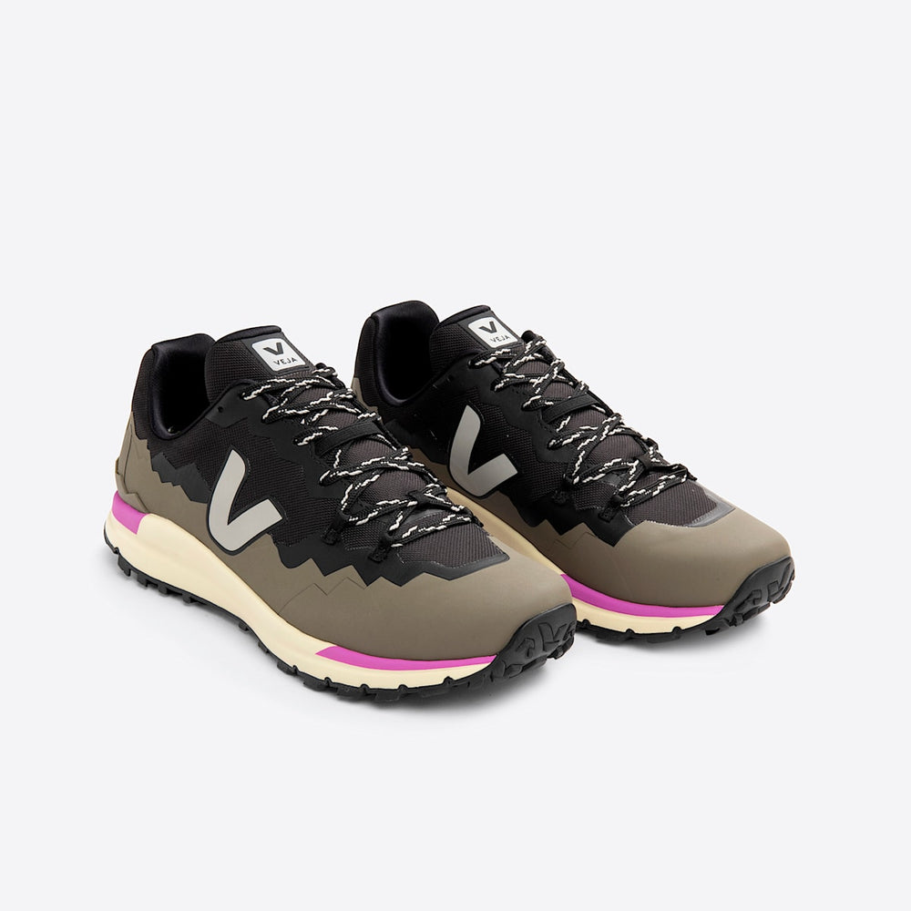 FITZ ROY TREK-SHELL BLACK OXFORD GREY KAKI — 2