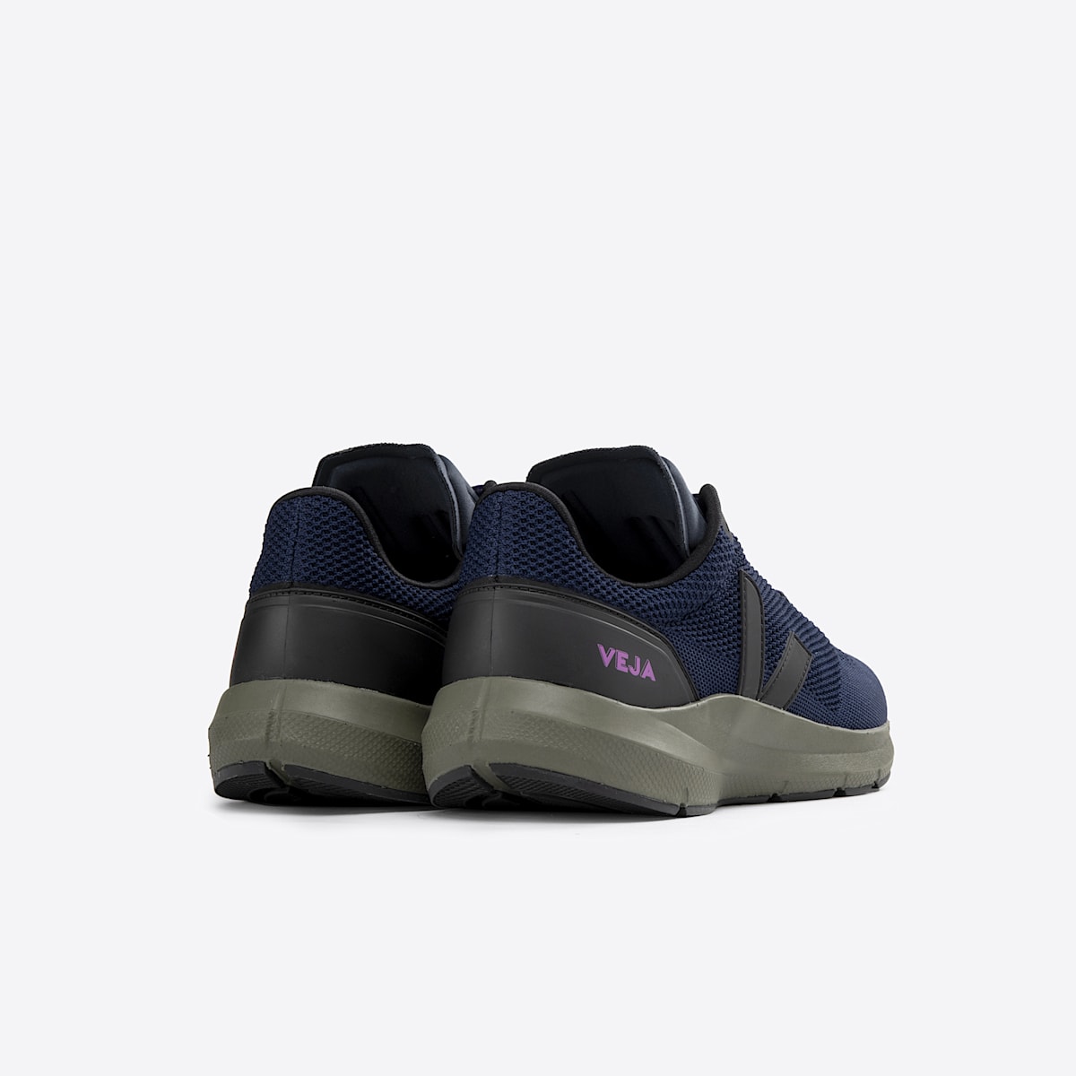 MARLIN V-KNIT NIL BLACK KAKI SOLE — 3