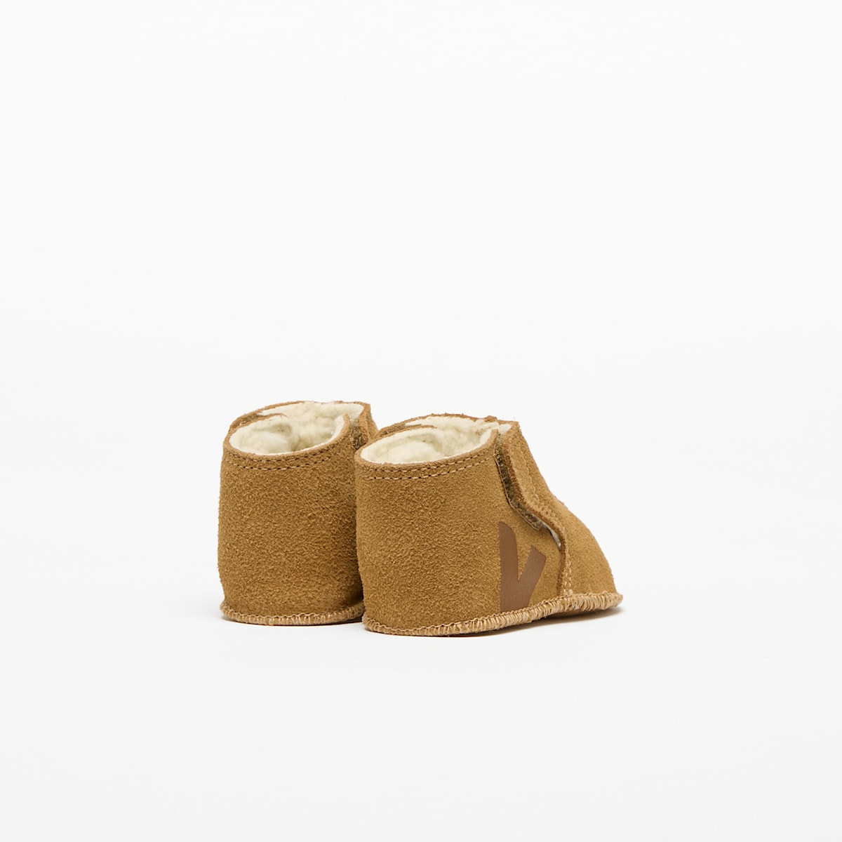 ORSO FURED SUEDE CAMEL COGNAC — 3