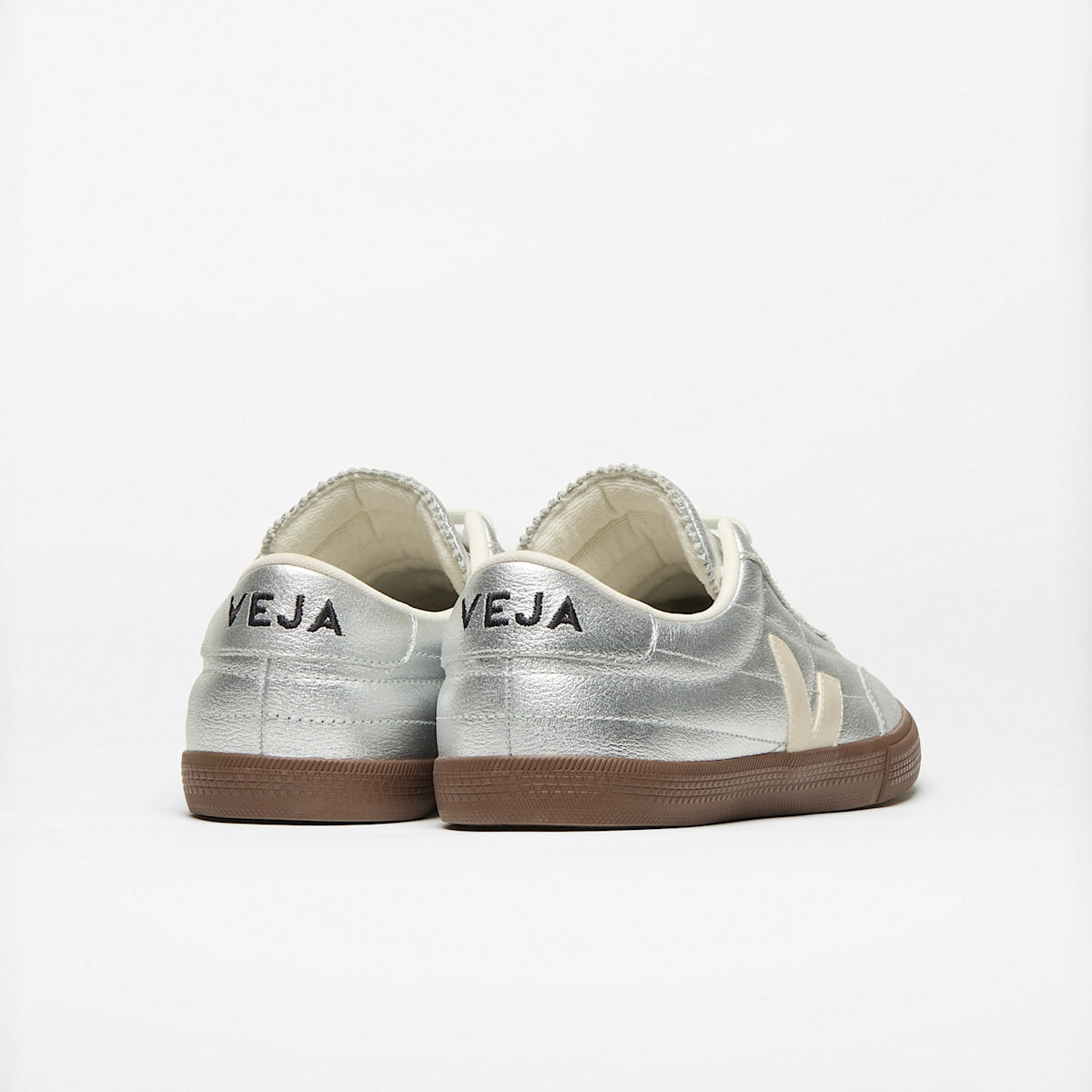 PANENKA LEATHER SILVER WHITE PIERRE BARK — 3