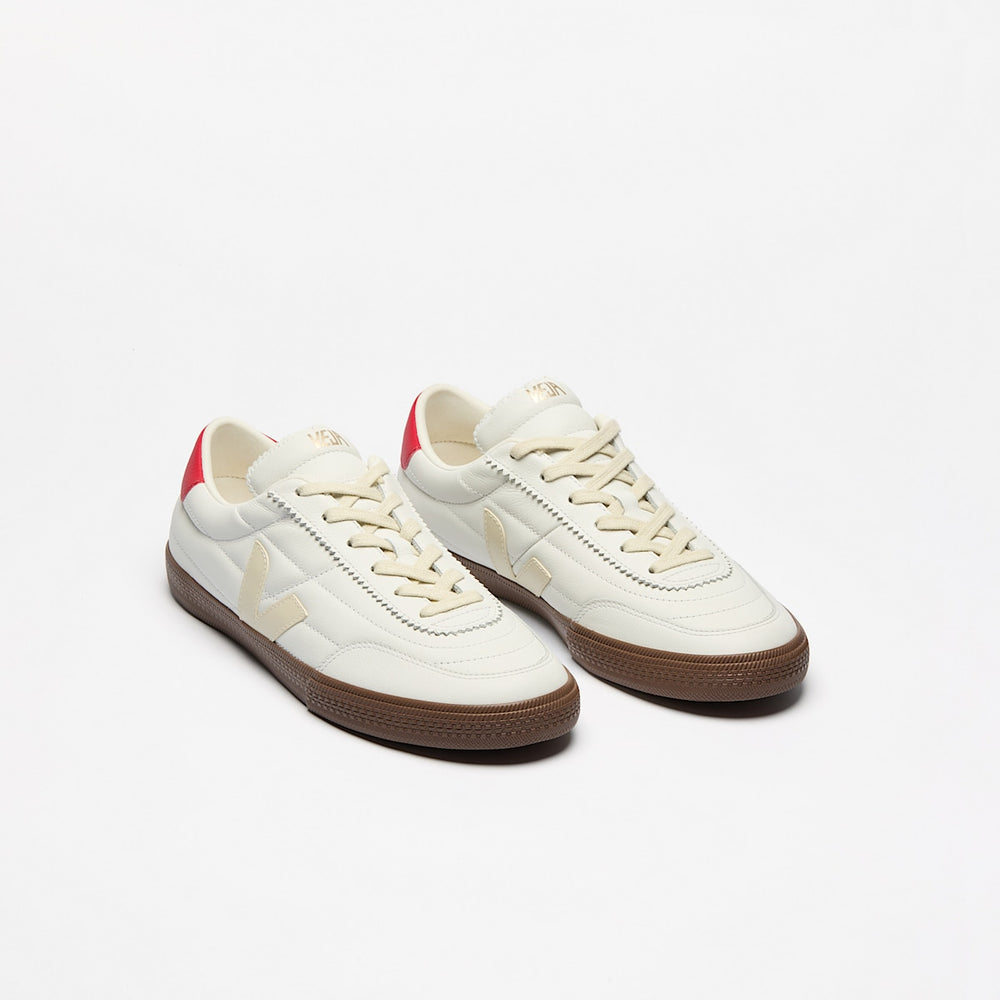 PANENKA LEATHER WHITE PIERRE PEKIN BARK — 2